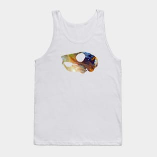 Squirrel Skull Art Tank Top